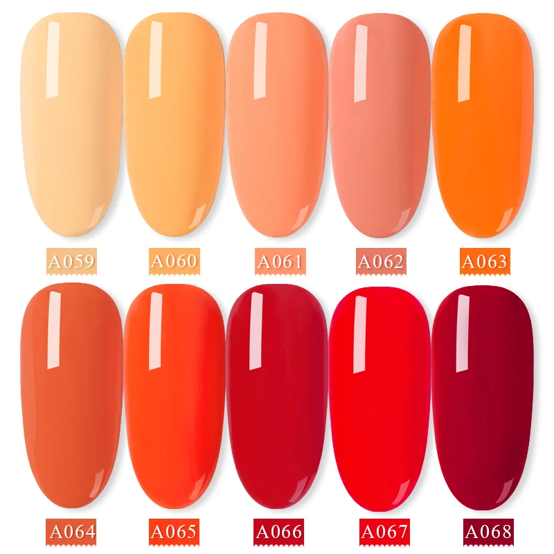 T-TIAO نادي 7 مللي البرتقال سلسلة جيل للأظافر البولندية 10 ملصقات ملونة للأظافر هلام الورنيش نقع معطلة الأشعة فوق البنفسجية LED هلام مسمار الفن زي...