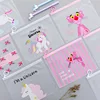 Cartoon Unicorn Pink Leopard Transparent PVC Document Bag File Folder Stationery Organizer ► Photo 1/5