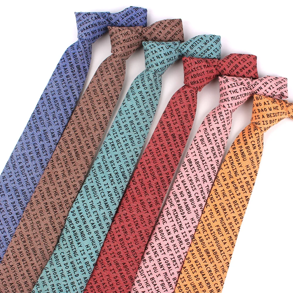 printed tie for men
