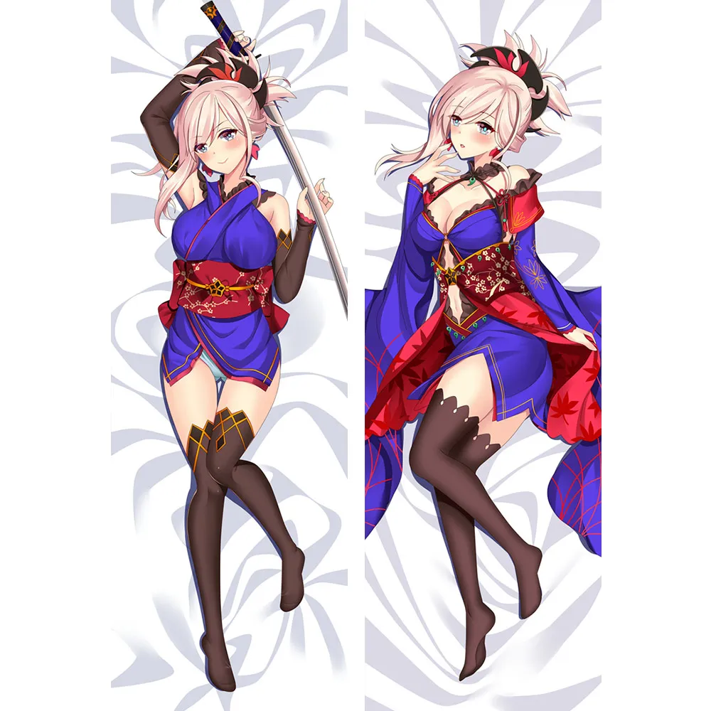 Fate grand order saber Подушка «Dakimakura» чехол Tamamo no Mae Shuten Doji Joan of Arc японская аниме подушка для тела