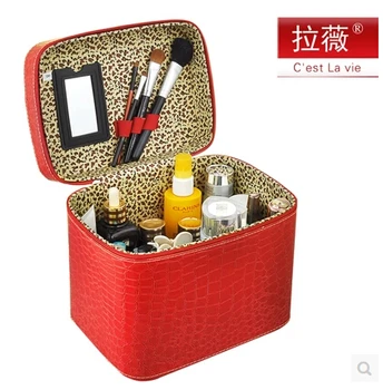 

Female stereotypes cosmetics cases large-capacity portable storage bag cosmetics HZB001