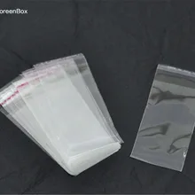 Doreen Box hot-200 прозрачные Самоклеющиеся пластиковые пакеты, 10x4 см, пригодный размер: 8x4 см(3-1/8x1-5/")(B09712