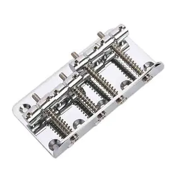 

Vintage 4 String Bass Bridge for Precision Jazz Bass Guitar Parts Chrome