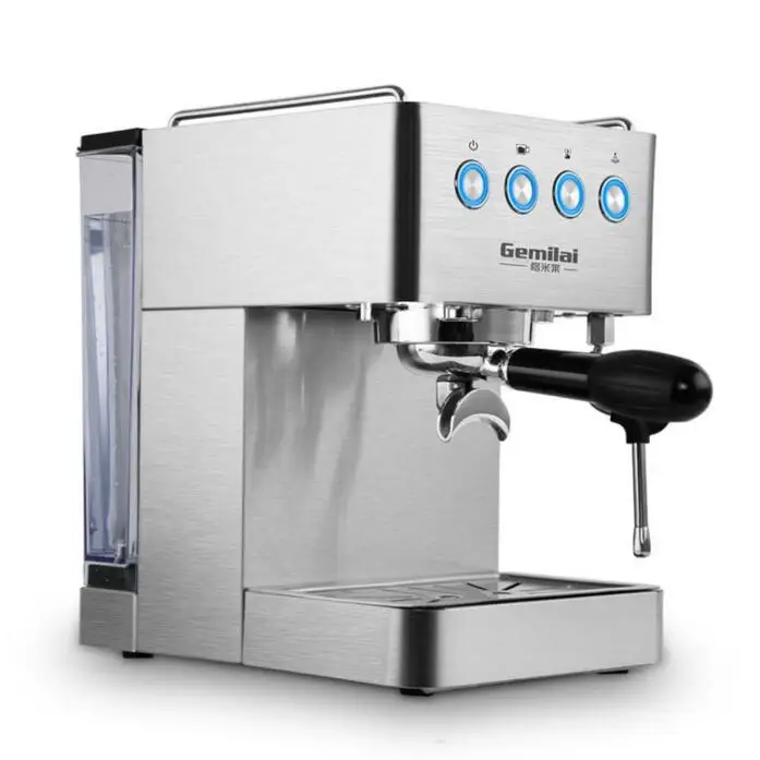 Espresso Coffee Machine Semi Automatic Coffee Maker with Froth Milk 1450W Pump Press Italian Coffee Maker Cafetera CRM3005E