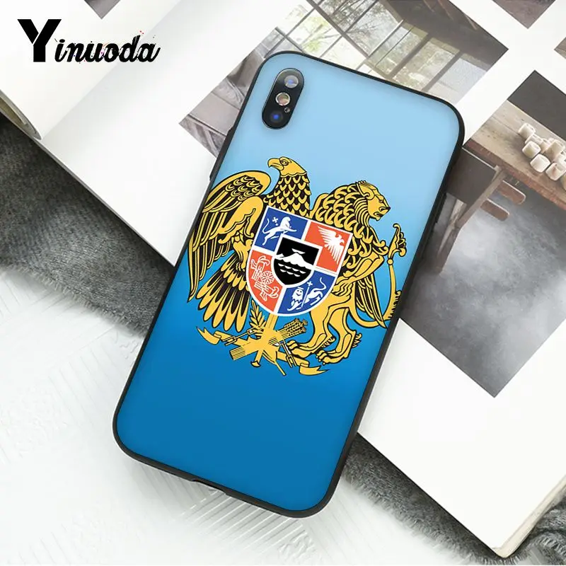 Yinuoda, чехол для телефона с эмблемой флага России для iphone 11 Pro Max X XS MAX 6 6S 7 8plus 5 5S XR