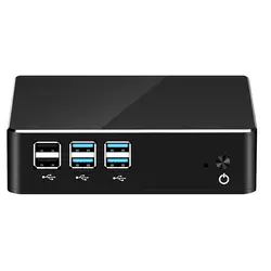 Оконные рамы 10 Мини ПК компьютер Intel Core i7 7500U i5 7200U i3 7100U 4 к Поддержка HDMI VGA 300 м Wi Fi Gigabit Ethernet Minipc NUC