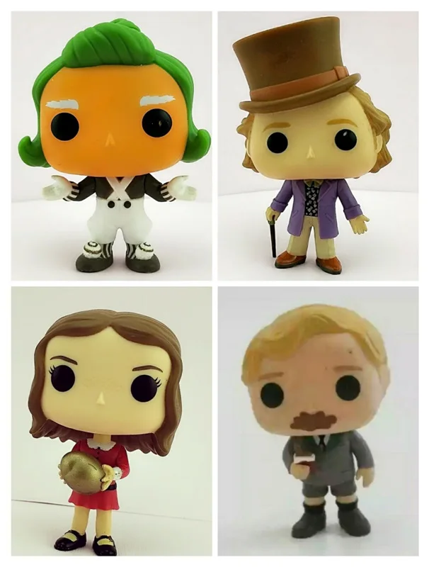 Funko POP Secondhand Willy Wonka the Chocolate Factory Vinyl Action Figure Collectible Model Loose font b