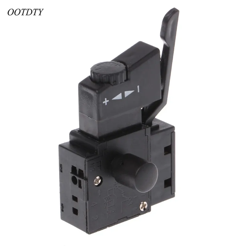 

OOTDTY FA2-6/1BEK Lock on Power Tool Electric Drill Speed Control Trigger Button Switch