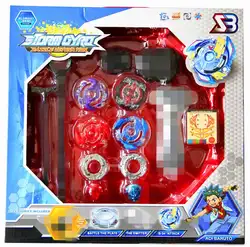 4 шт./компл. Beyblade Арена Металл Fusion B-42 B-35B-41 4D боевой Металл Топ Fury мастеров пусковая рукоятка детей рождественские игрушки