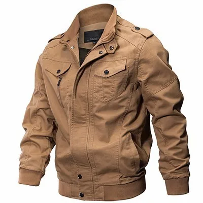 KOSMO MASA куртка-бомбер для мужчин осень зима военные мужские куртки и пальто Черная ветровка куртка для мужчин верхняя одежда MJ0074 - Цвет: yellow