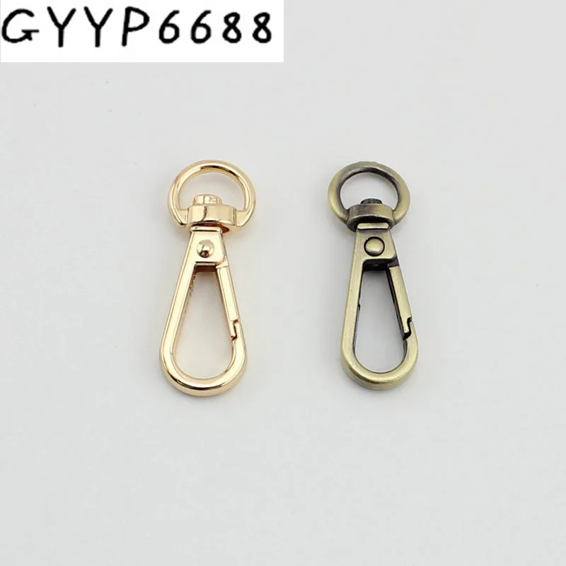 50pcs 100pc 38*15mm one trigger snap hook clasp metal clip swivel dog