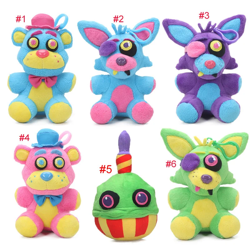 five nights at freddy's neon plush