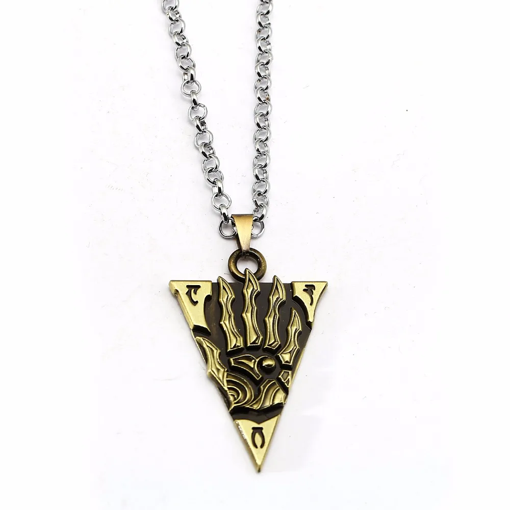 

Jewelry Vintage Geommetric Necklace Around the Game Elder Scrolls OL Morning Morrowind Alloy Pendant Necklace
