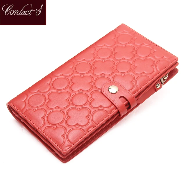 Contact S Genuine Leather Women Wallet: A Stylish and Practical Must-Have