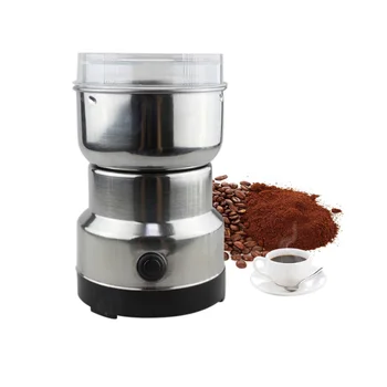 

Hot New 220V Electric Coffee Grinder Grinding Milling Bean Nut Spice Matte Blender HY99 JY24