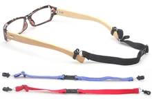 eyewear outdoor sport elastic eyeglass strap band lanyard cords retainer holder with release buckle outdoor protective transparent plastic mask with elastic strap