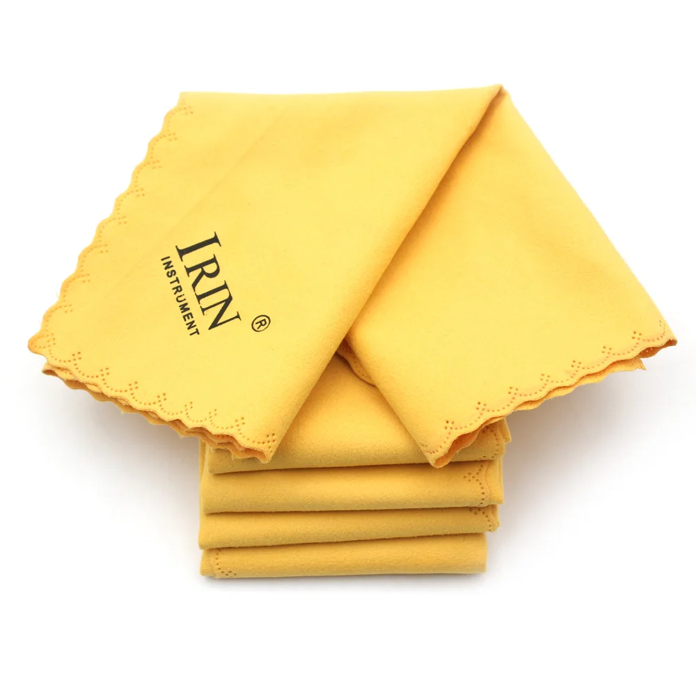 Universal 5pcs Microfiber Cleaning Polishing Polish Cloth for Musical