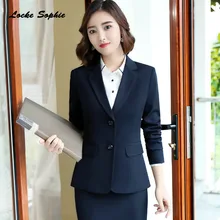 1PCS Women's Plus size Blazers coats 2019 Summer cotton blend Single Breasted Small Suits jackets ladies Skinny Blazers Suit