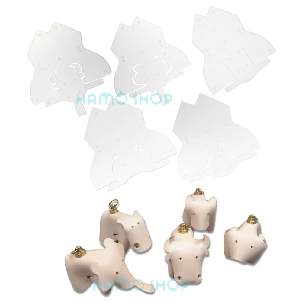 

Animals DIY Leather Craft Template Clear Leather crafts Plastic PVC Module Board