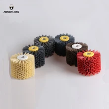 DuPont  wire drawing wheel brush drum burnishing polishing  wheel grit  240