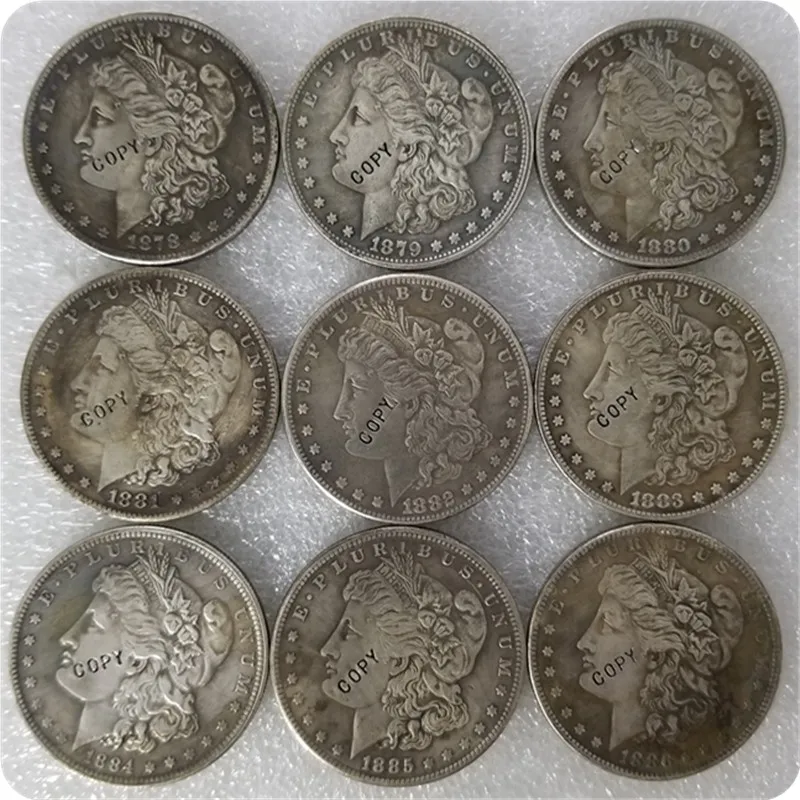Антикварная Серебряная монета США(1878-1904) S Morgan Dollar копия памятных монет-копия монет