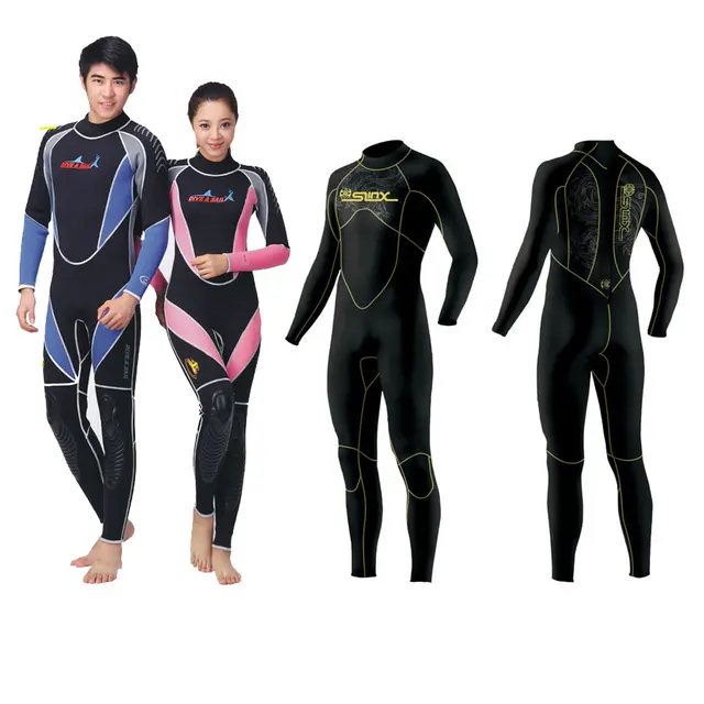 Full Body Wetsuit 3mm Premium Neoprene with Warm Fleece Wet Suits For