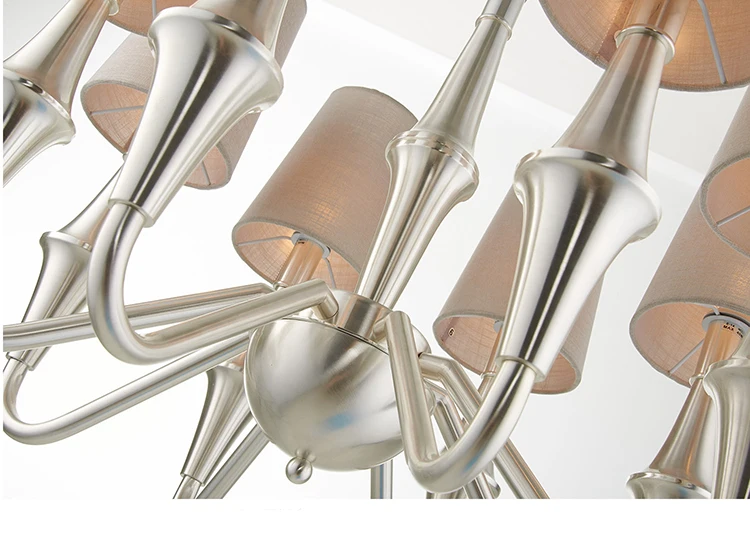 DX Modern Cloth Led Chandelier (4)