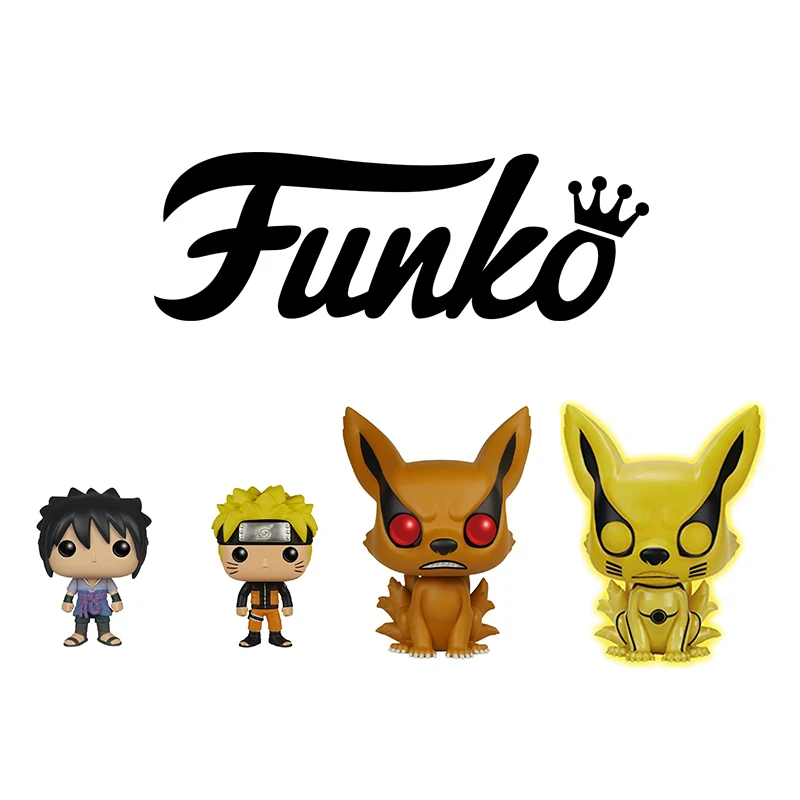 Оригинальный Наруто Funko pop Sasuke Kurama Mooe Аниме Фигурка Горячая фильм Коллекционная