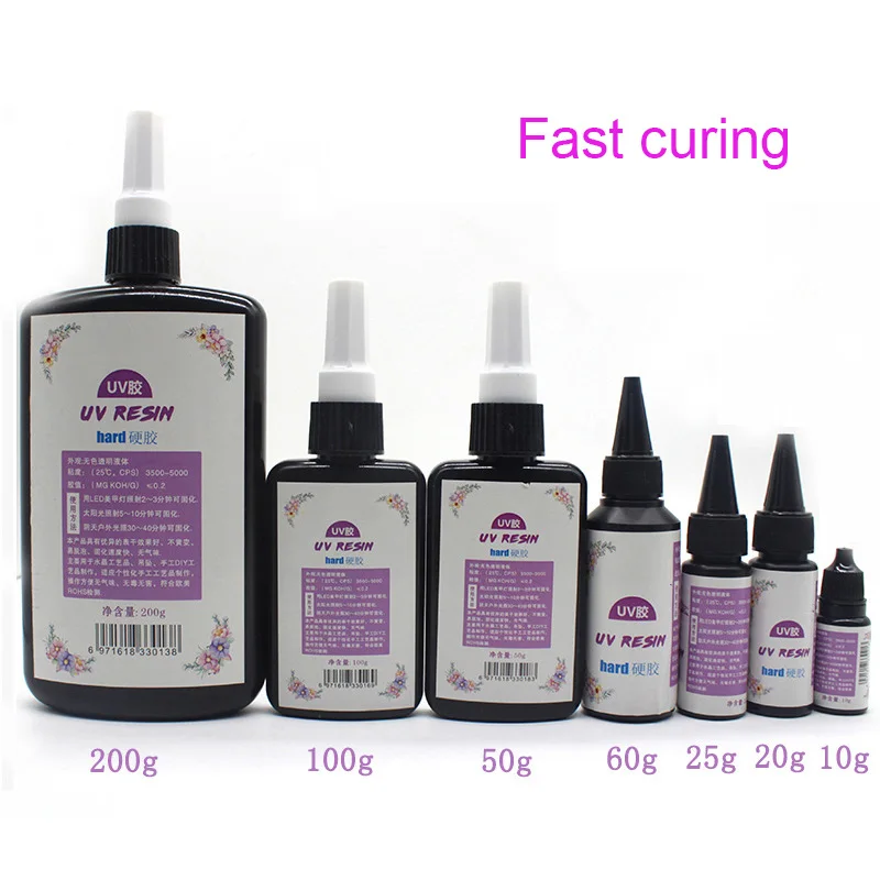 2018 New DIY UV Ultraviolet Resin Curing Solution Quick drying Non