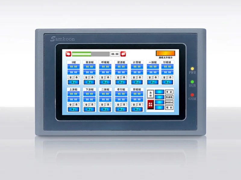 все цены на SK-050HS SK-050HE samkoon HMI touch screen 5 inch new in box онлайн