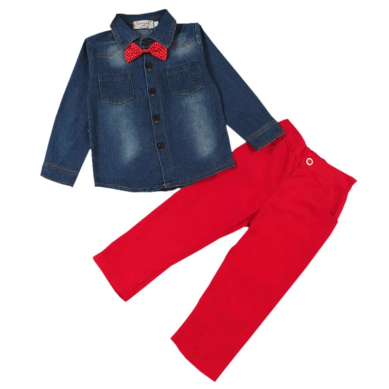 Весенне-Осенняя детская одежда модные комплекты одежды в клетку для мальчиков в джентльменском стиле пальто+ футболка+ брюки на подтяжках костюмы из 3 предметов