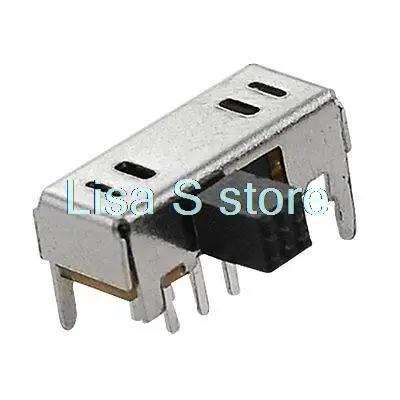 

10 Pcs x Panel PCB 8 Pin ON/ON/ON 3 Position 2P3T DP3T Slide Switch 0.5A 50V DC SK23D01-G4/5/7mm