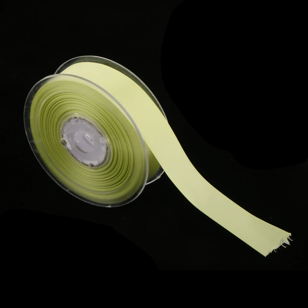 20 Meters Double Sided Polyester Satin Ribbon for Wedding Party Gift Wrapping Craft 25mm 