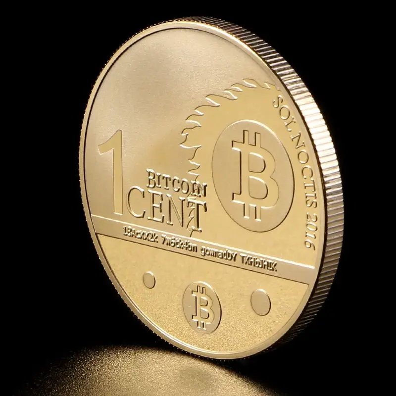 Commemorative Coin Eagle Gold Silver Collection Art Gift Bitcoin Alloy Souvenir