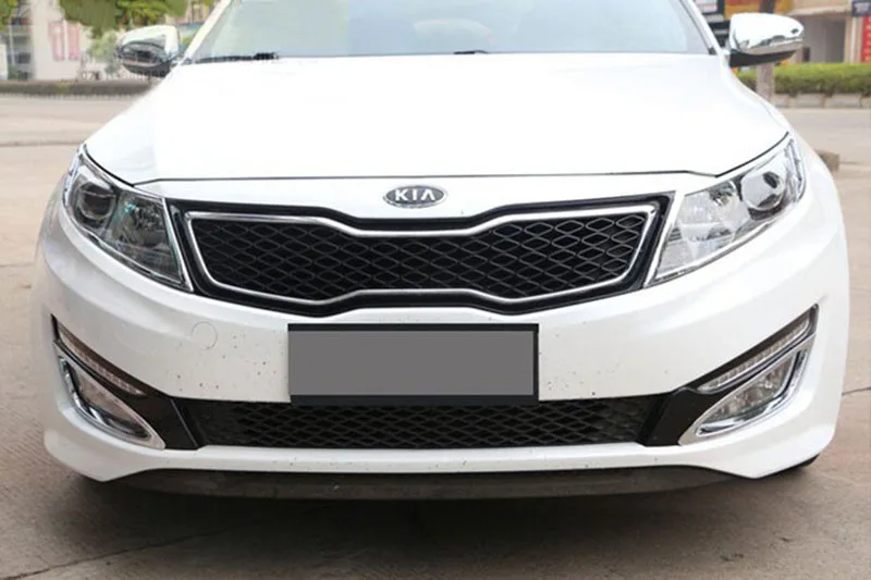 2 шт. хромированные защитные накладки на Противотуманные фары для Kia K5 Optima 2011 2012