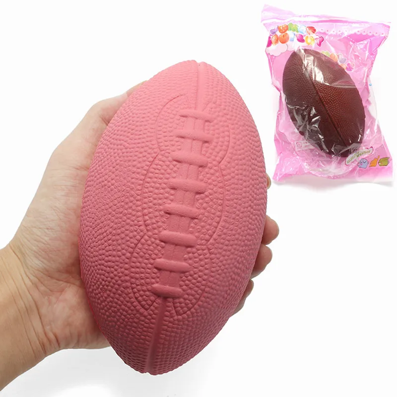 Kawaii Football Rugby Jumbo for kids 15cm For Squishy ball toy Soft