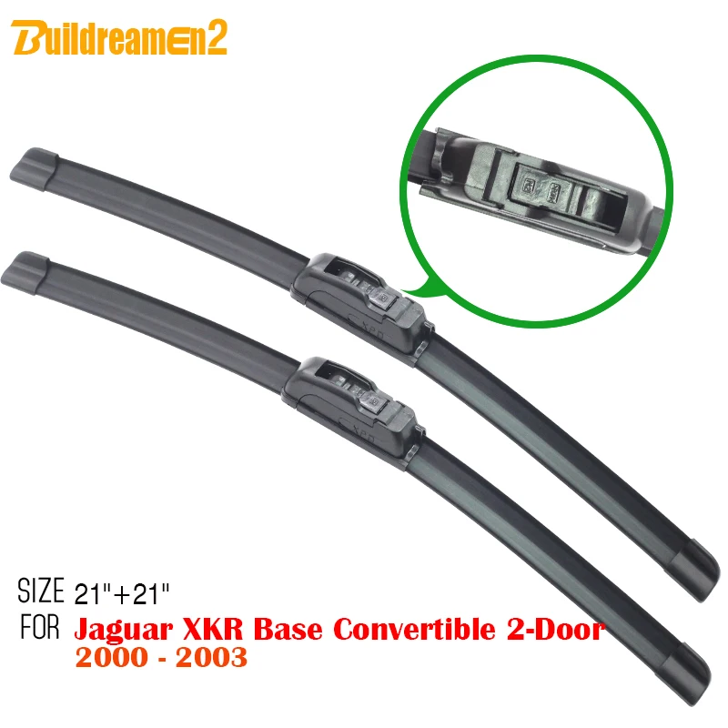 Buildreamen2 Car Windshield Wiper For Jaguar XKR Base Convertible 2