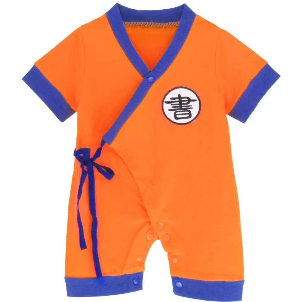 Для маленьких мальчиков и девочек Забавный костюм, китайский, традиционный Стиль ползунки младенческой комбинезон для косплея наряд Изделие из хлопка с короткими рукавами