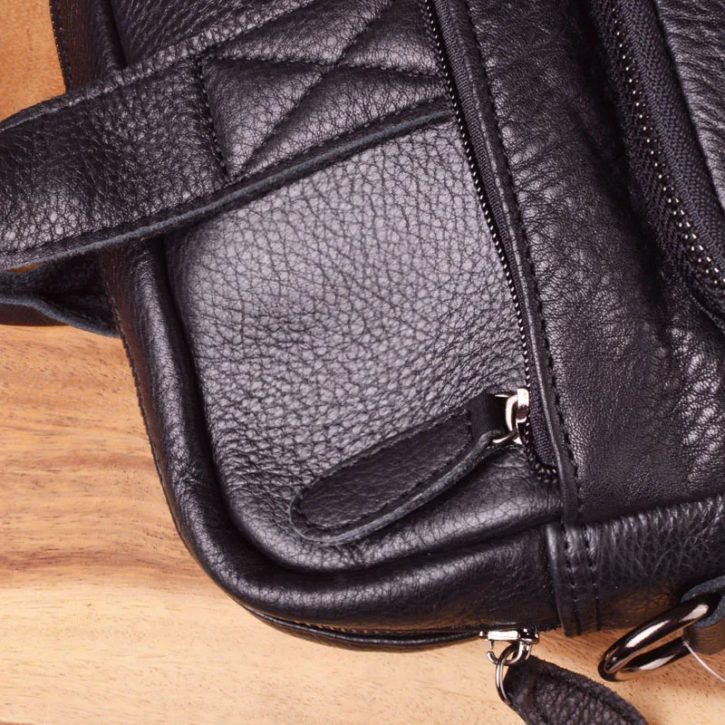 EUMOAN رجل الأعمال حقيبة جلدية أصلية 17 ''محمول حمل حقائب للرجال Crossbody الأزياء حقيبة الذكور حقيبة ساعي بريد للرجال