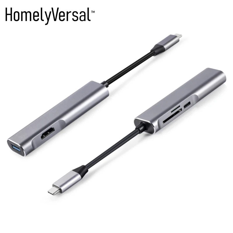 Homelyversal USB 3 0 Универсальная док станция с двойным дисплеем поддержка портов HDMI + SD/TF