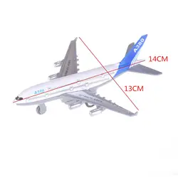Сплав материалы дети модель самолета игрушки 14 см x 12 см x 4,5 см Airbus A380 Boeing 777 модель игрушки