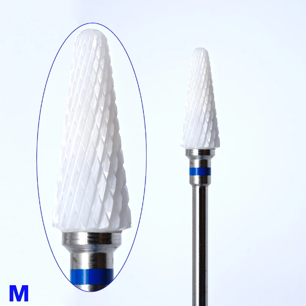 

manicure apparatus Ceramic Nail Drill Bit Milling Cutter Nail Files for Nail Electric Drill Manicure Machine Accessory Tools