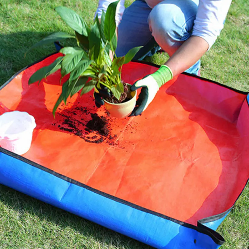 

PE Garden Working Waterproof Grow Straw Mat Plant Cover Lawn Carpet Keep Dry Mats Garden Tools Products Supplies 100cm 7A0970