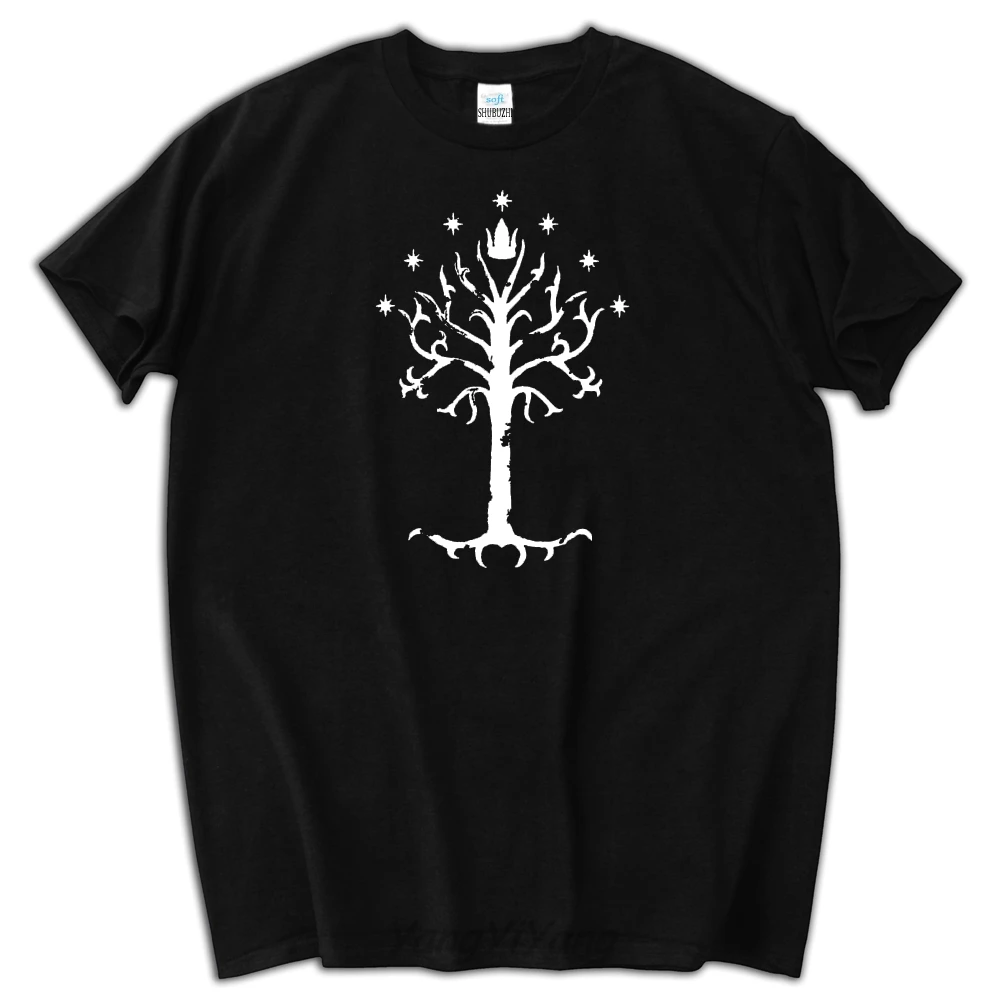 

Tree of Gondor Lord of the Rings Licensed Tee Shirt men short sleeve tshirt summer brand t-shirt man cotton t shirt for male
