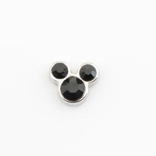

Mickey birthstone, Floating charms,Fit floating charm lockets FC0029-B
