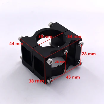 

1pcs 35mm Aluminum Carbon Fiber Tube Clamp Motor Mount Fixture Clip Holder Connected Pipe for Plant UAV Drone Replacement