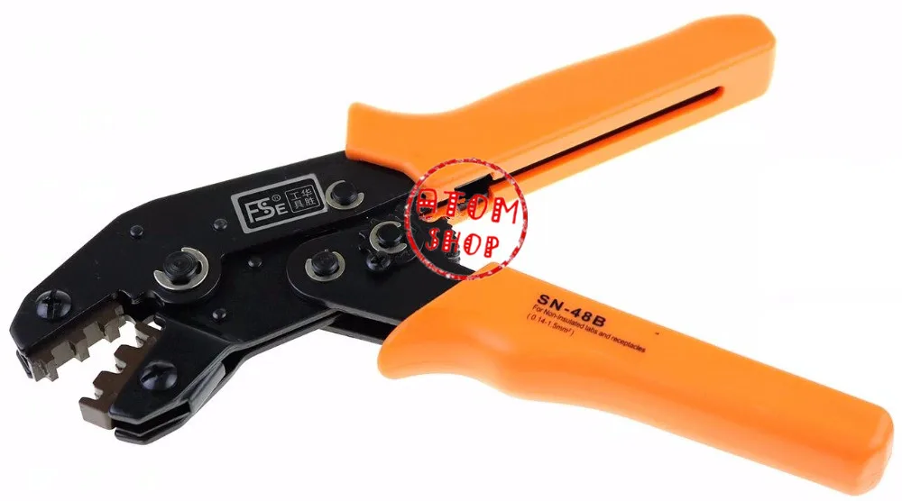 

TOOL SN-48B European bare terminal crimping pliers crimping pliers 2.8 4.8 6.3 plug spring High precision
