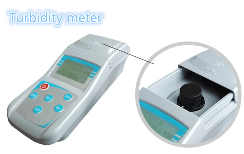 Lab Turbidimeter Turbidity Test Meter 90 Degree Scattered Light Measurement Principle Range 0 to 200NTU