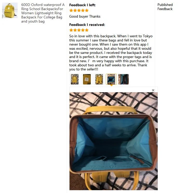 backpack for