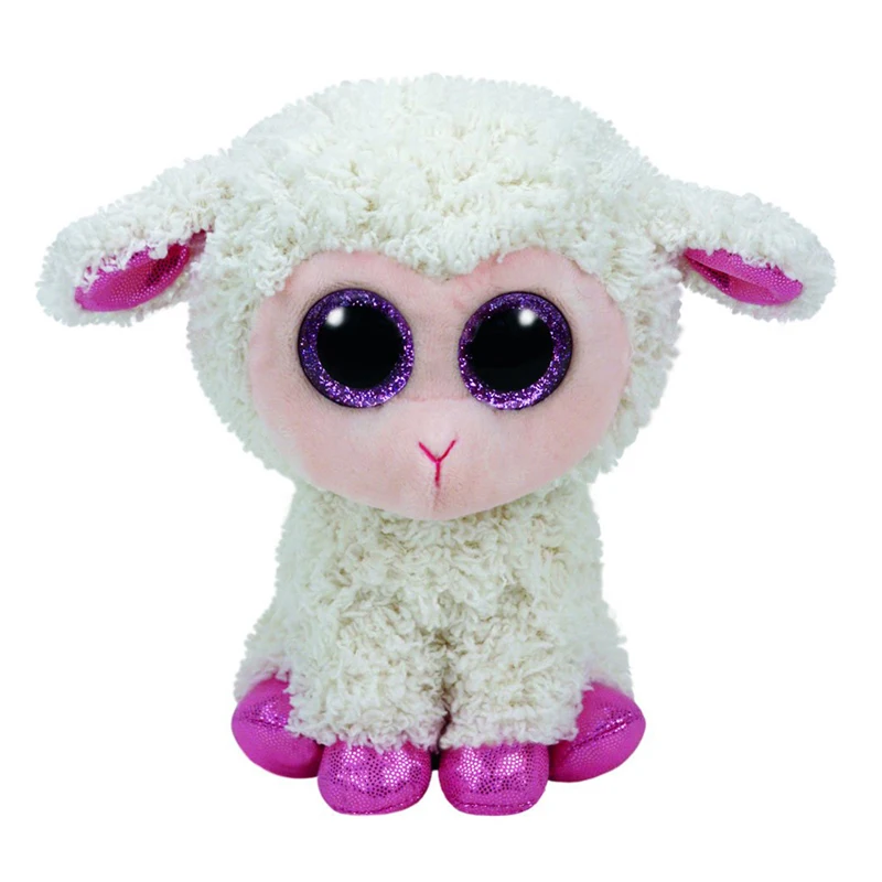 

Ty Beanie Boos Cute Animals Daria the Lamb / Sheep Plush Toy 15cm